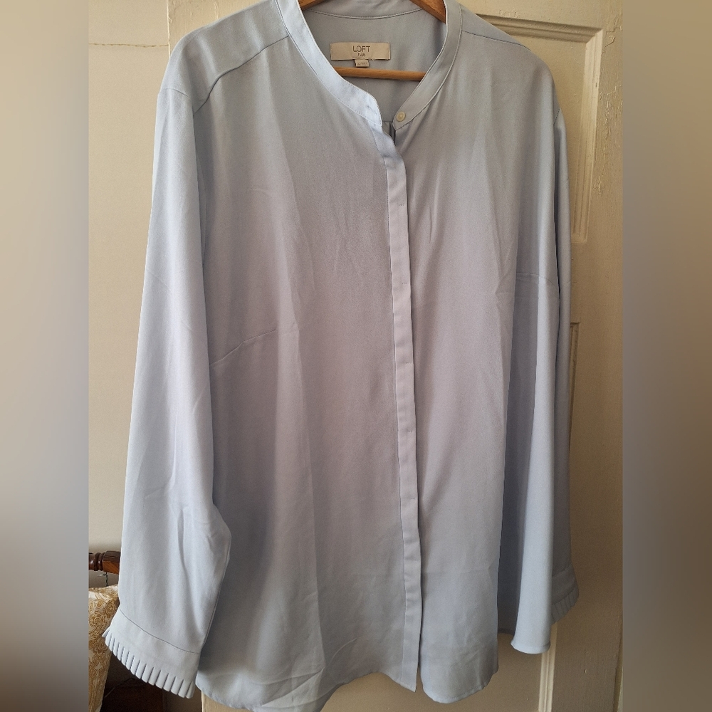 LOFT Plus Womens Blouse